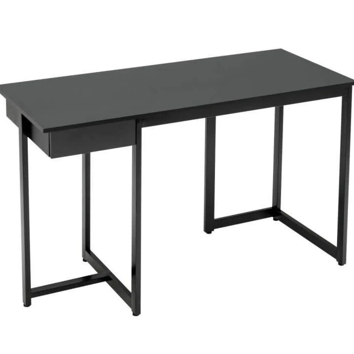 Tangkula 48” Computer Desk with Drawer, Home Office Desk with Sturdy Metal Frame