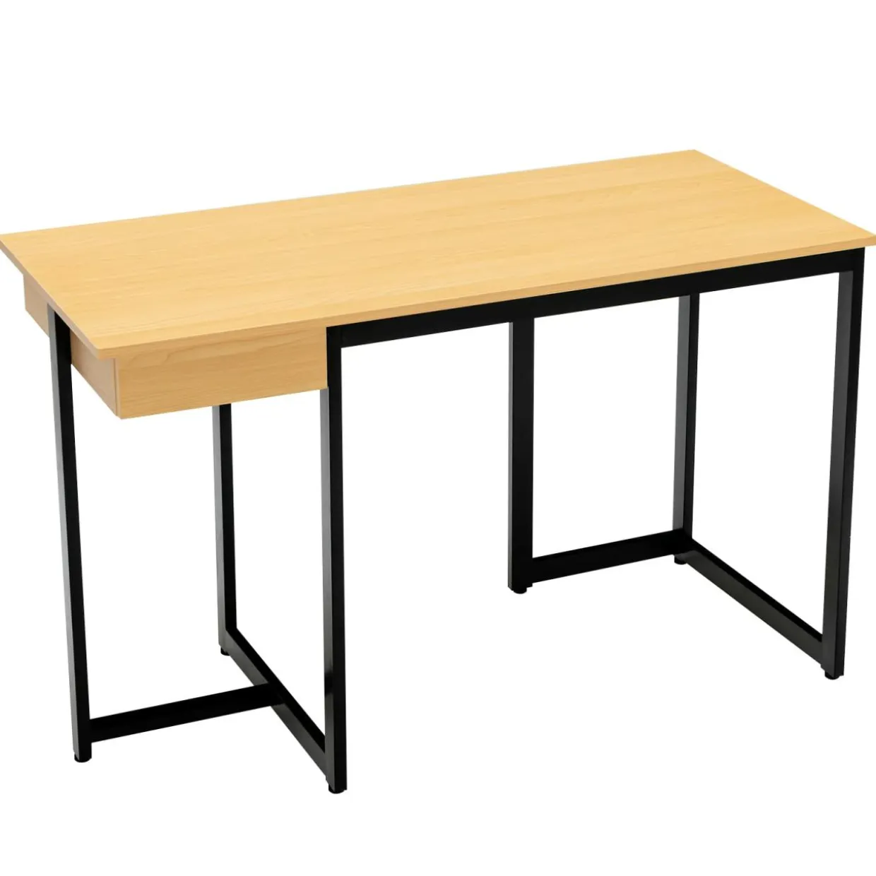 Tangkula 48” Computer Desk with Drawer, Home Office Desk with Sturdy Metal Frame
