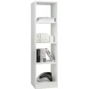 Tangkula 4 Cube Bookshelf, Freestanding 5 Tier Open Bookcase