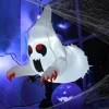 Tangkula 3.3 FT Halloween Inflatable Ghost Broke Out from Window