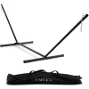 Tangkula 12.5 ft Hammock Stand Only, 2 Person Heavy Duty Steel Hammock Frame with 2 Hanging Chains