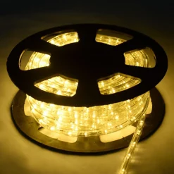 Tangkula 100 FT LED Rope Lights, Waterproof & Cuttable LED Strip Rope Lights