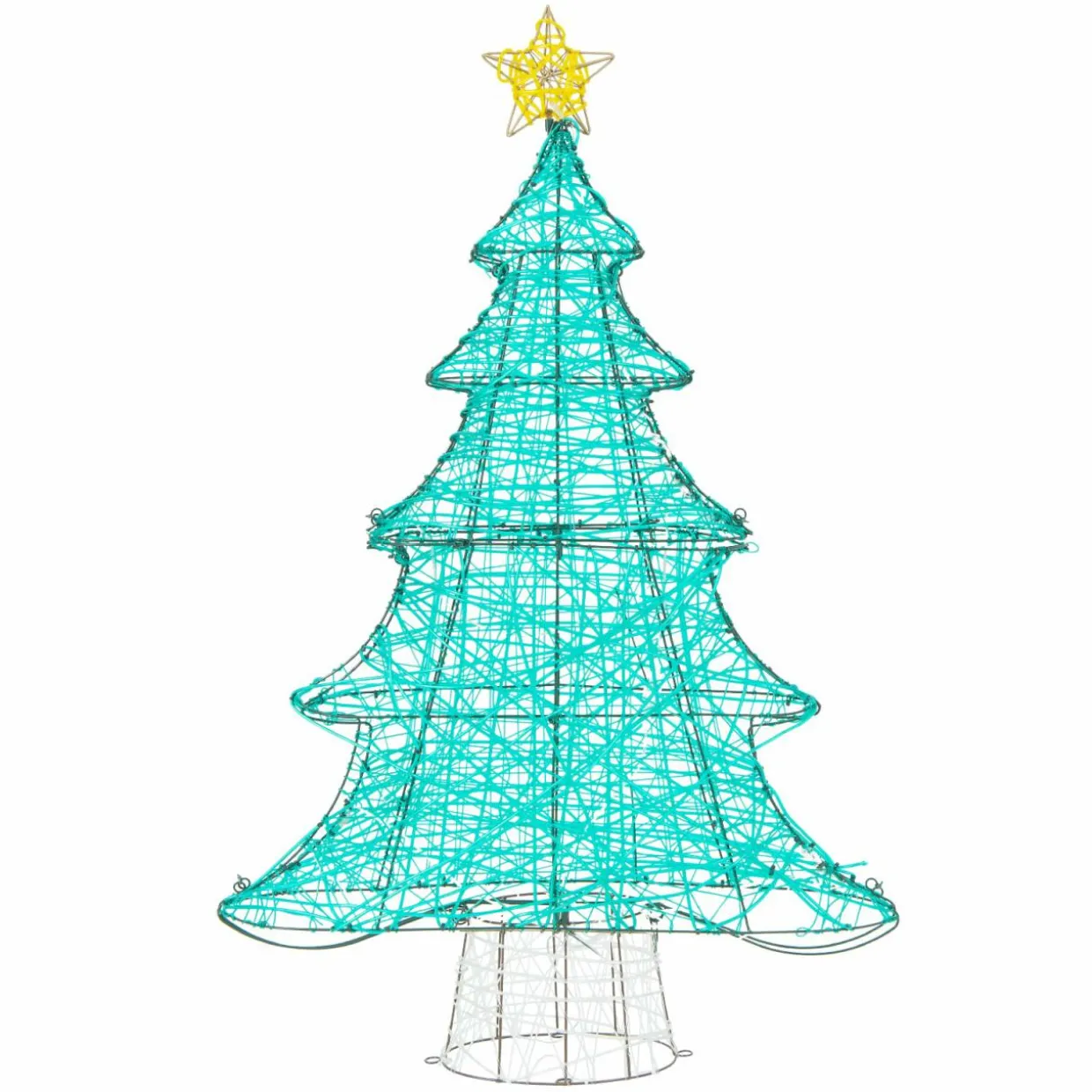 Tangkula 4 FT Lighted Artificial Christmas Tree