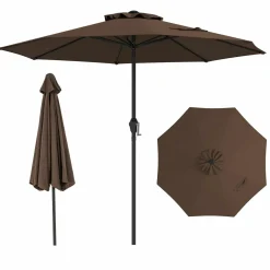 Tangkula 8.5 FT Outdoor Patio Umbrella