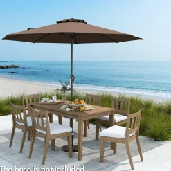 Tangkula 8.5 FT Outdoor Patio Umbrella