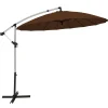 Tangkula 10 FT Patio Offset Umbrella, Outdoor Cantilever Umbrella