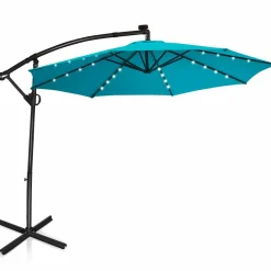 Tangkula 10 FT Patio Offset Umbrella with 360 Degree Rotation