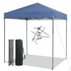 Tangkula 6.6 ft x 6.6 ft Outdoor Pop-up Instant Canopy Tent