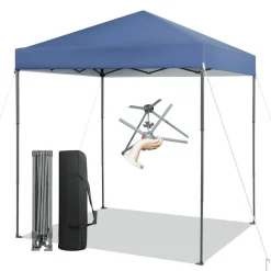 Tangkula 6.6 ft x 6.6 ft Outdoor Pop-up Instant Canopy Tent