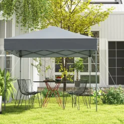 Tangkula 6.6 ft x 6.6 ft Outdoor Pop-up Instant Canopy Tent
