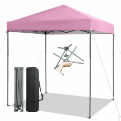 Tangkula 6.6 ft x 6.6 ft Outdoor Pop-up Instant Canopy Tent