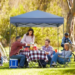 Tangkula 6.6 ft x 6.6 ft Outdoor Pop-up Instant Canopy Tent