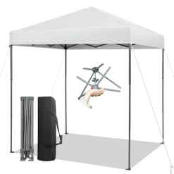 Tangkula 6.6 ft x 6.6 ft Outdoor Pop-up Instant Canopy Tent