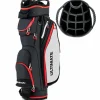 Tangkula 9.5" Golf Cart Bag, Lightweight Golf Cart Bag with 14 Way Dividers Top Organizer, 8 Pockets