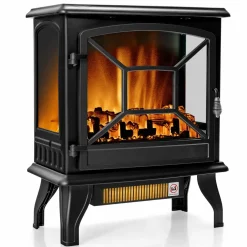Tangkula 23 Inch Electric Fireplace Stove