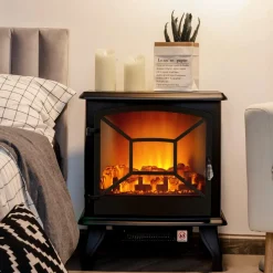 Tangkula 23 Inch Electric Fireplace Stove