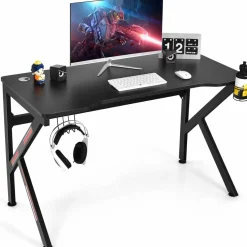Tangkula 48 Inch Gaming Desk