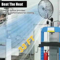 Tangkula 21 Inch Wall Mount Fan w/ Aluminum Fan Blades