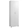 Tangkula 73.5 Inches Tall Storage Cabinet with Double Door, Freestanding Pantry Cabinet with Adjustable Shelf & Anti-tilt Design