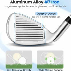 Tangkula #7 Iron Single Golf Club for Men