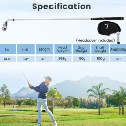Tangkula #7 Iron Single Golf Club for Men