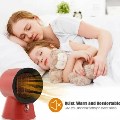 Tangkula 3 Modes 1500W Small Portable Ceramic Heater, 2 Seconds Heating