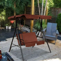 Tangkula 2 Person Canopy Swing