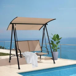Tangkula 2 Person Porch Swing