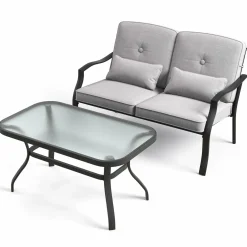 Tangkula 2 Piece Patio Furniture Set