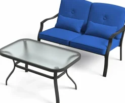 Tangkula 2 Piece Patio Furniture Set