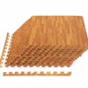 Tangkula 12 Pieces EVA Foam Puzzle Exercise Mat with Border, 3/8" Thick Interlocking Floor Mats Exercise Equipment Mats