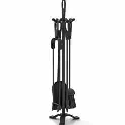 Tangkula 5 Pieces Fireplace Tool Set, Fireplace Accessories with Poker