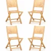 Tangkula 2/4 Pieces Folding Patio Chairs(Sun Back)