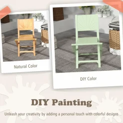 Tangkula 2/4 Pieces Folding Patio Chairs(Sun Back)