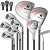 Tangkula 9 Pieces Women's Complete Golf Club Set Right Handed