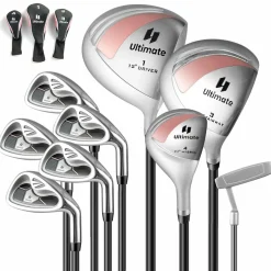 Tangkula 9 Pieces Women's Complete Golf Club Set Right Handed