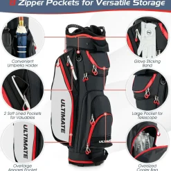 Tangkula 10 Pieces Women's Complete Golf Clubs Package Set Right Hand