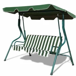 TANGKULA 3 Seater Canopy Swing, Outdoor Patio Swing