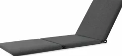 Tangkula 72” x 23” Chaise Lounge Cushion, Tri-Fold Lounger Pad with Hook & Loop Fasteners