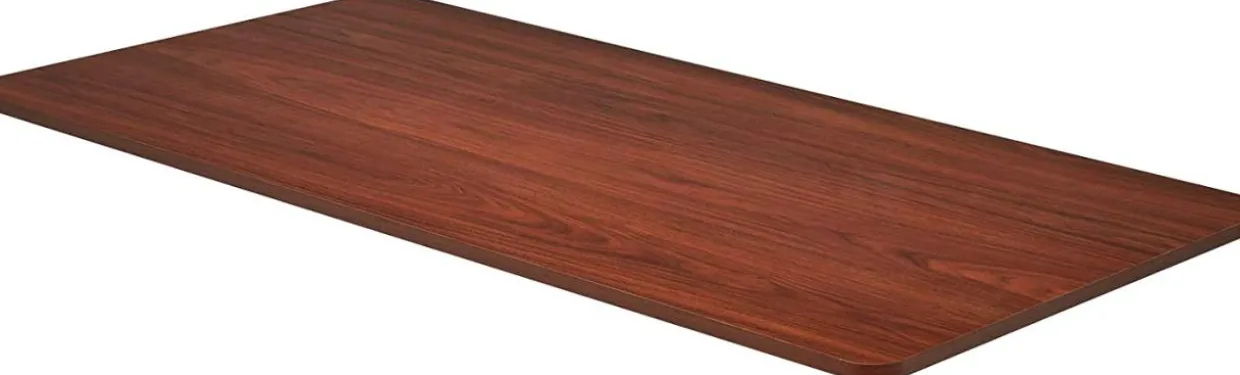 Tangkula 55 x 28 Inches Universal Relevance Table Top, Solid One-Piece Wooden Desktop