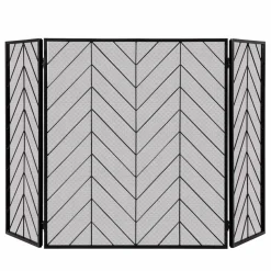 Tangkula 31 x 52.5In 3-Panel Fireplace Screen