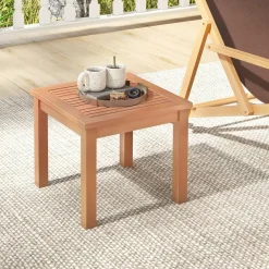 Tangkula Adirondack Outdoor Side Table, 18