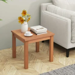 Tangkula Adirondack Outdoor Side Table, 18