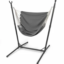 Tangkula Adjustable Hammock Chair with Stand