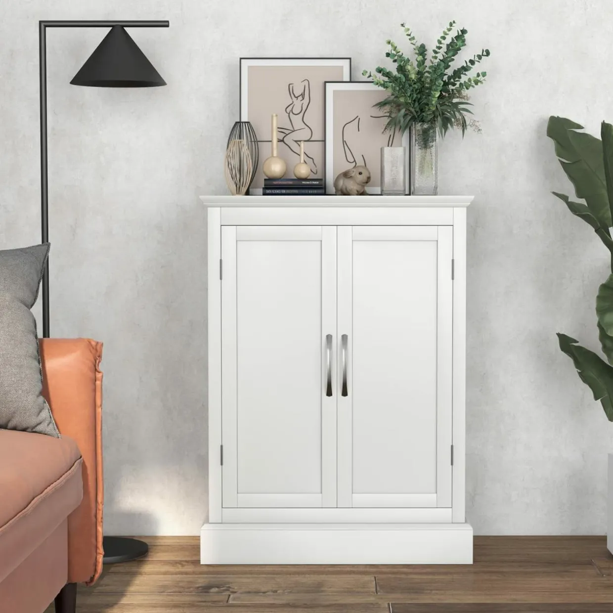 Tangkula Bathroom Floor Cabinet