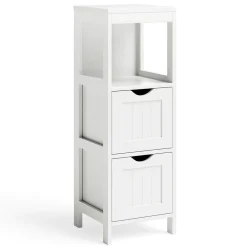 Tangkula Bathroom Floor Storage Cabinet