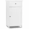 Tangkula Bathroom Floor Storage Cabinet