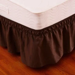 Tangkula Bed Wrap Ruffled Bed Skirt