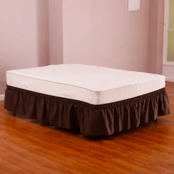 Tangkula Bed Wrap Ruffled Bed Skirt