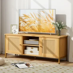 Tangkula Boho TV Stand up to 55”